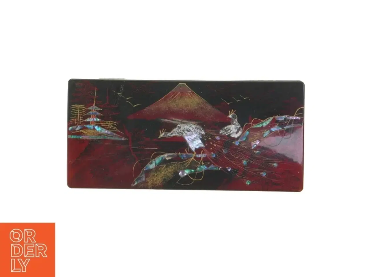 Billede 2 - Dekorativ smykkeæske (str. 26x8,5 cm)