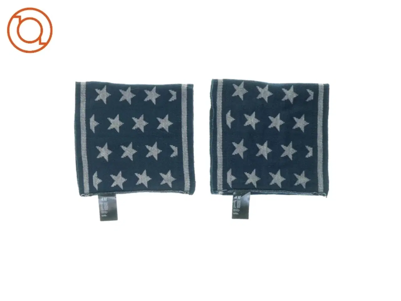 Billede 3 - Håndklæder med stjernemønster fra H&M (str. 24 x 33 cm)