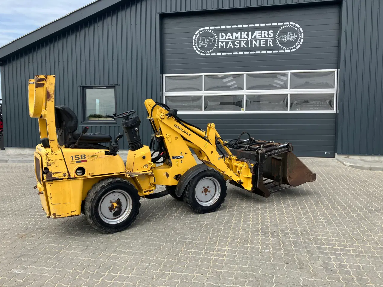 Billede 4 - Gehl KL-158/Weidemann 1140 kun 1482 timer