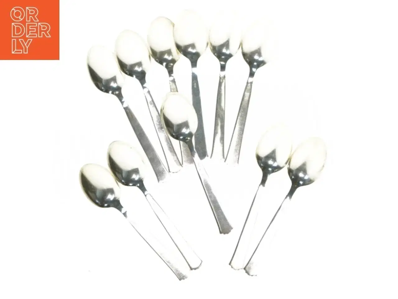 Billede 2 - Sæt af 11 Diplomat sølvplet skeer (str. 11 styk 18 cm)