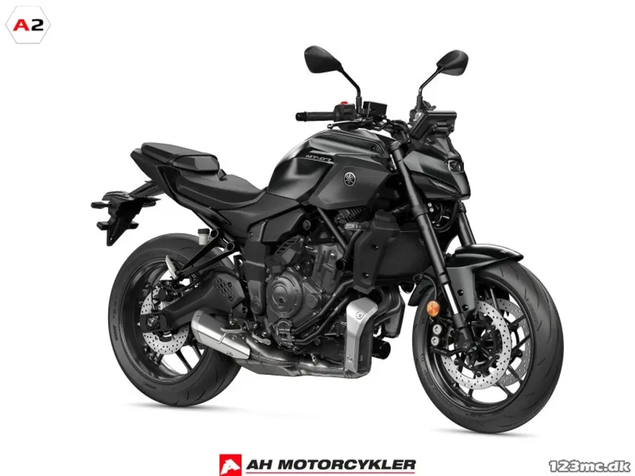 Billede 1 - Yamaha MT-07 Y-AMT Tech Black 35kW
