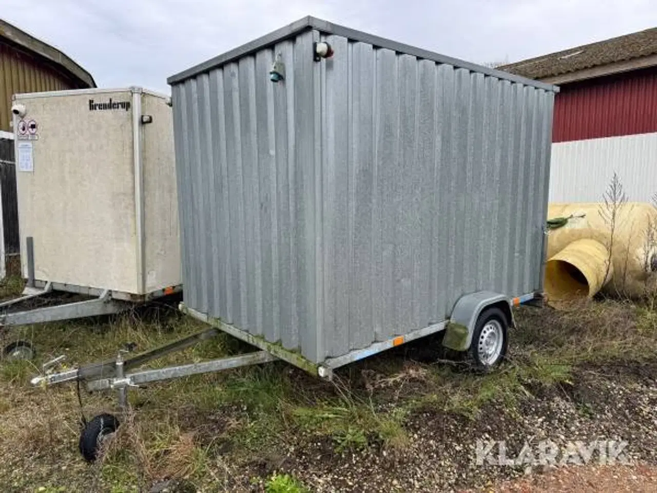 Billede 1 - Lukket trailer VA 750