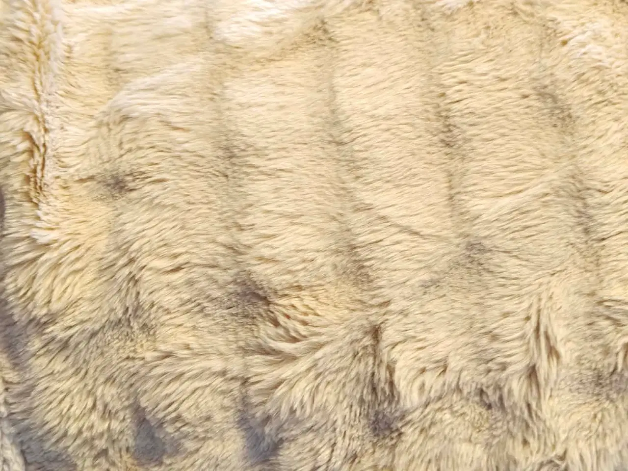 Billede 1 - Plys tæppe stor