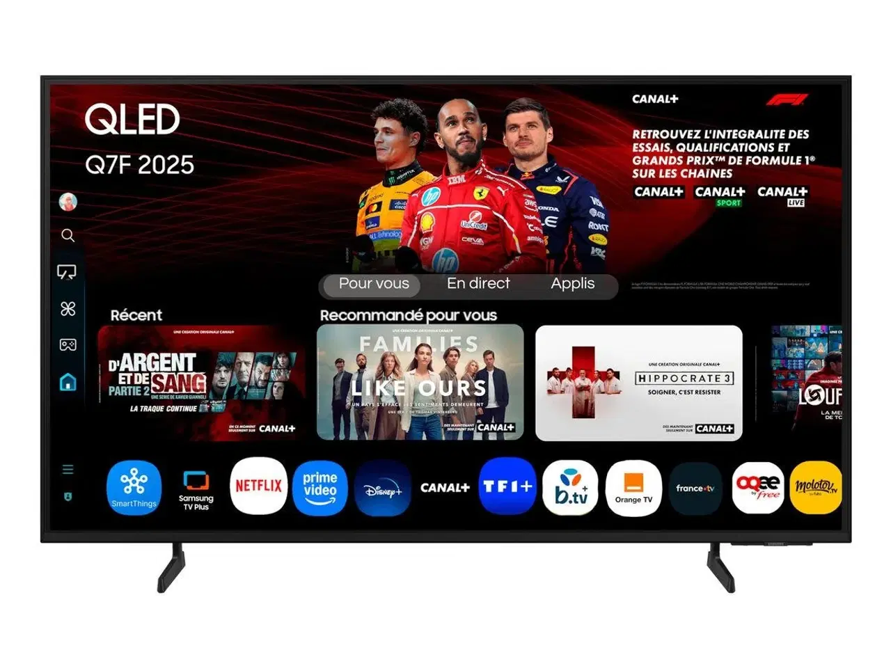 Billede 1 - Smart TV Samsung 75" QLED 4K Ultra HD HDR (TQ75Q7F)