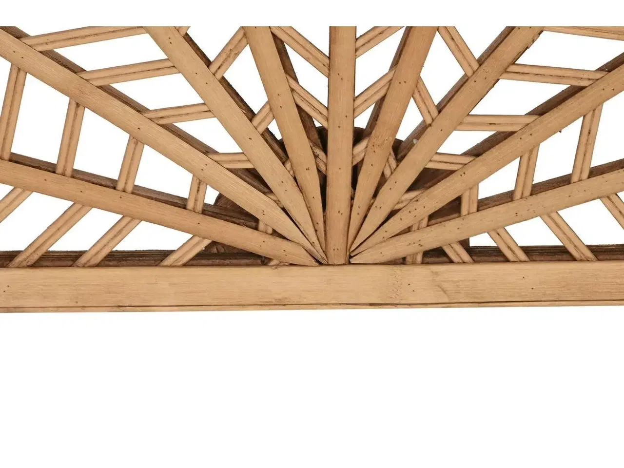 Billede 2 - Sengegavl Home ESPRIT Natur Lys brun Bambus 160 x 2,5 x 81 cm