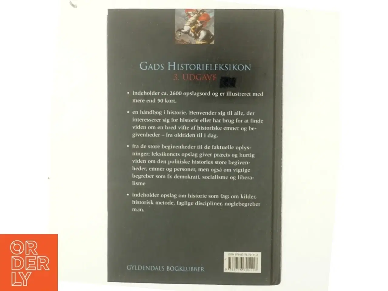 Billede 3 - Gads historieleksikon af Tønnes Bekker-Nielsen (Bog)