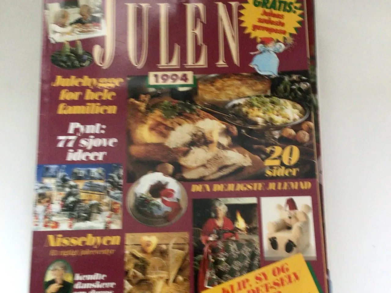 Billede 1 - Det store gemmehæfte JULEN. Nu 3 stk.tilbage