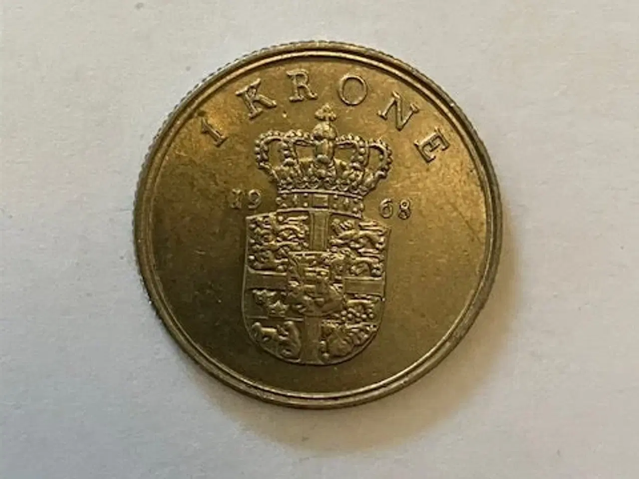 Billede 1 - 1 Krone 1968 Danmark