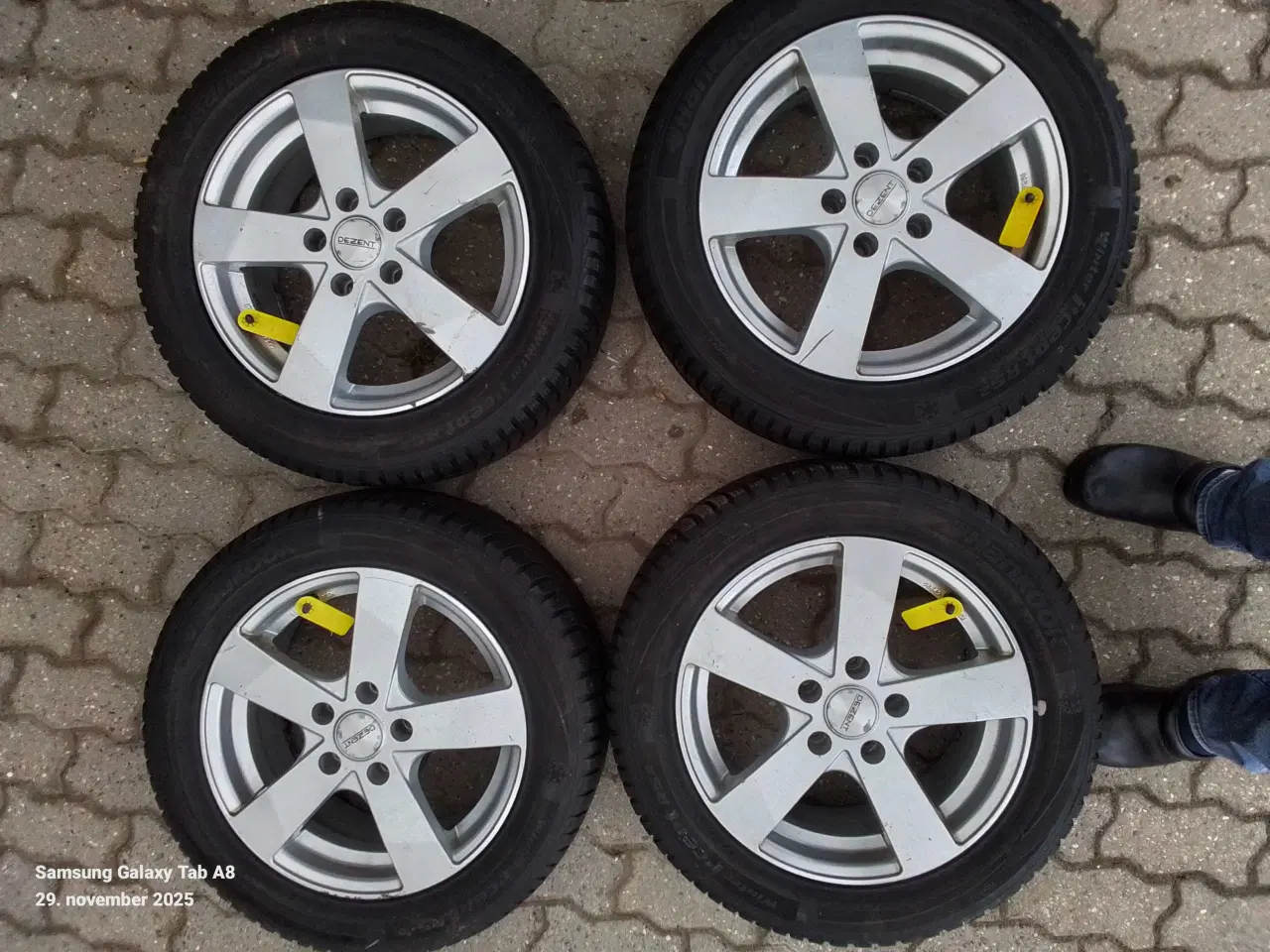 Billede 1 - Vinterdæk på alufælge 