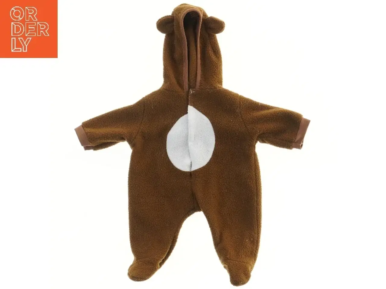 Billede 1 - Bamse fleece heldragt (str.  bryst 25 cm, længde 36 cm)
