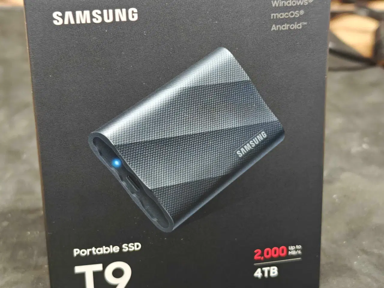 Billede 1 - Samsung T9 4TB SSD Ekstern Harddisk