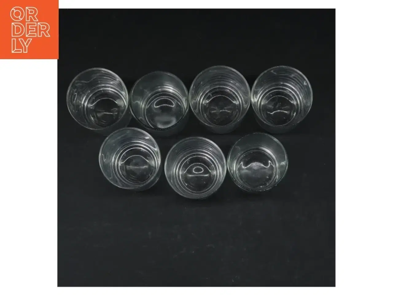 Billede 2 - Sæt med 7 klare glas/lysestager (str. 7 styk. ø. 6 cm)