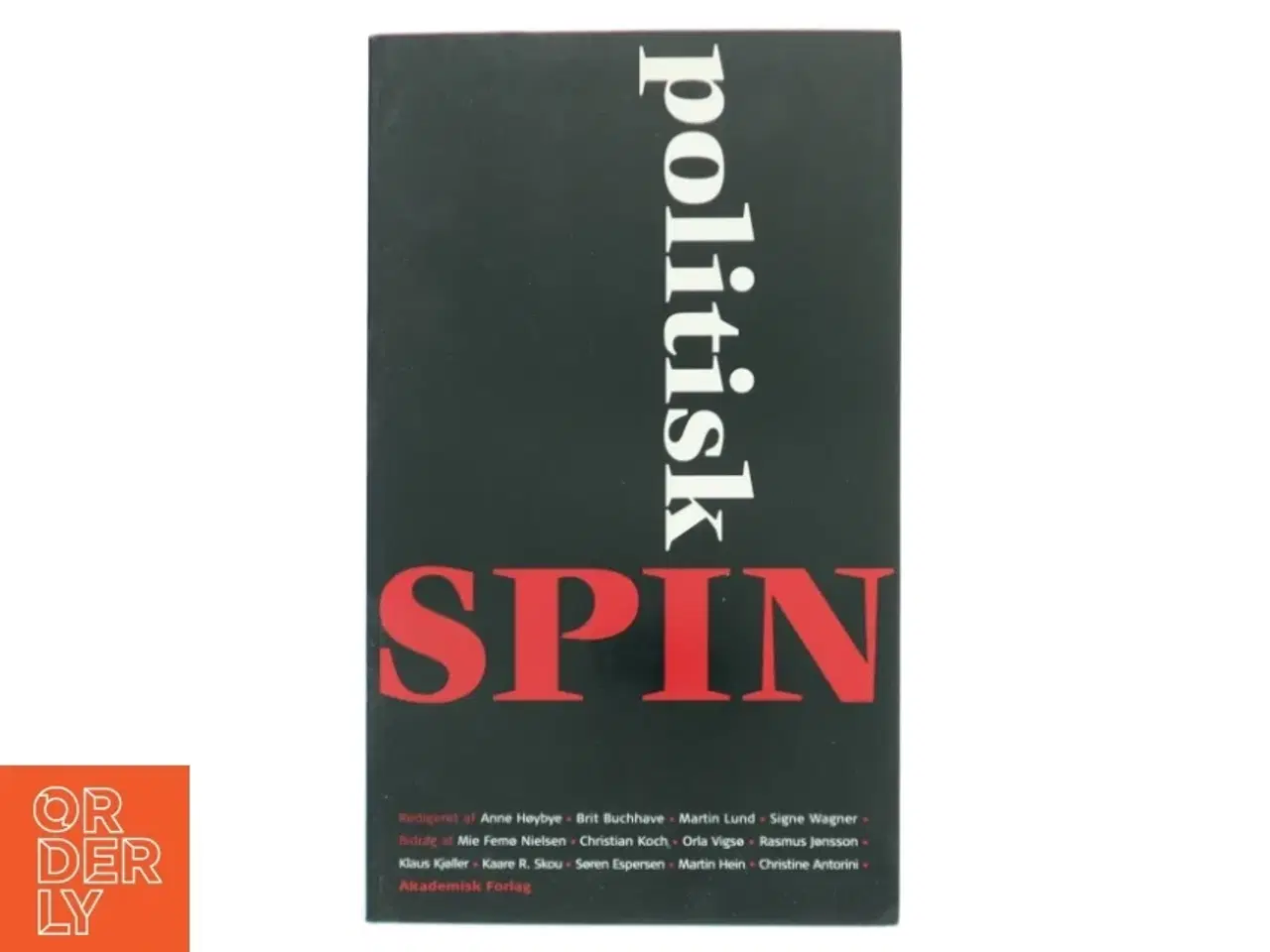 Billede 1 - Politisk Spin Bog