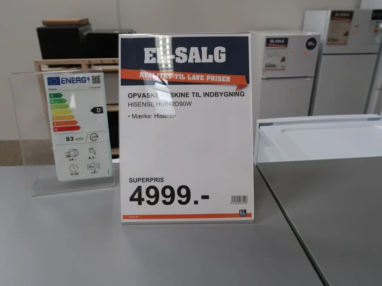 Billede 3 - Opvaskemaskine HISENSE HU642D90W