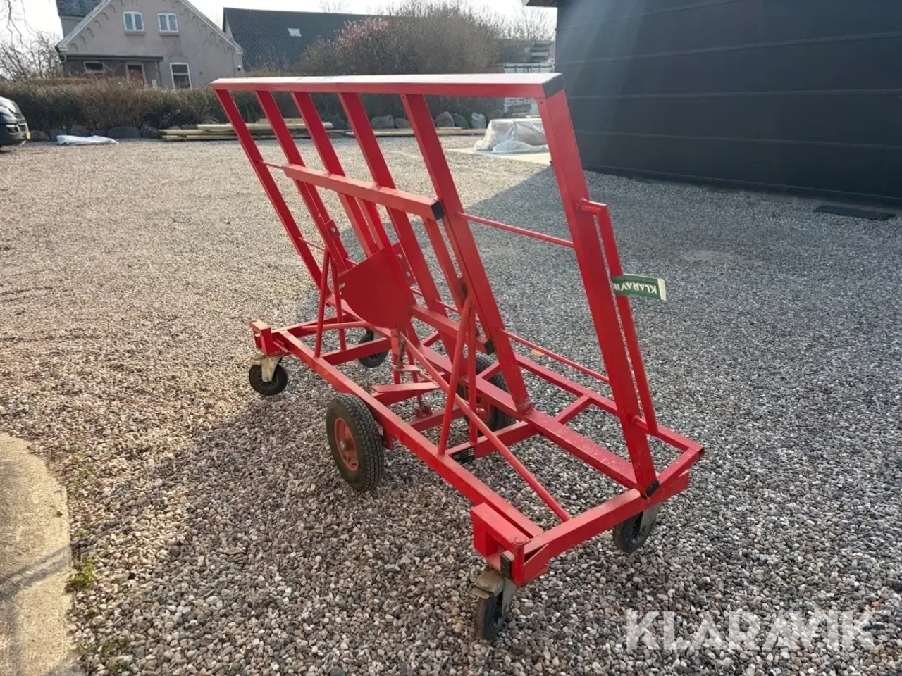 Billede 3 - Danogips A/S pladetransportvogn