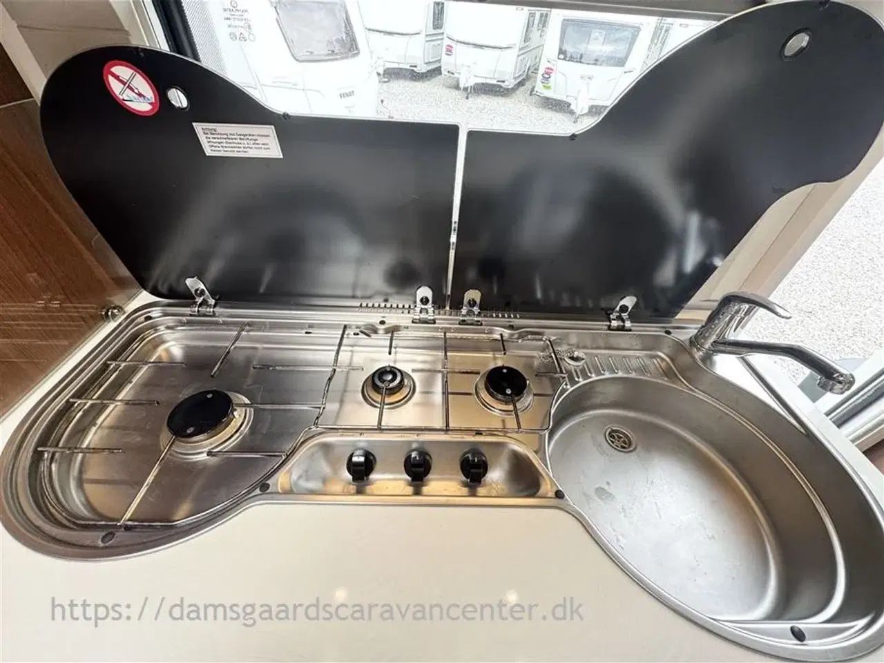 Billede 12 - 2017 - Hobby Excellent 560 KMFe Franskseng-Køjer-Gulvtemp.-Mover-Telt