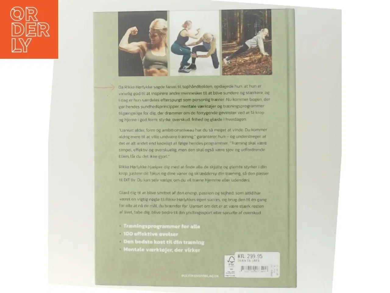 Billede 3 - Træn til livet : din vej til styrke, energi og velvære af Rikke Hørlykke (Bog)