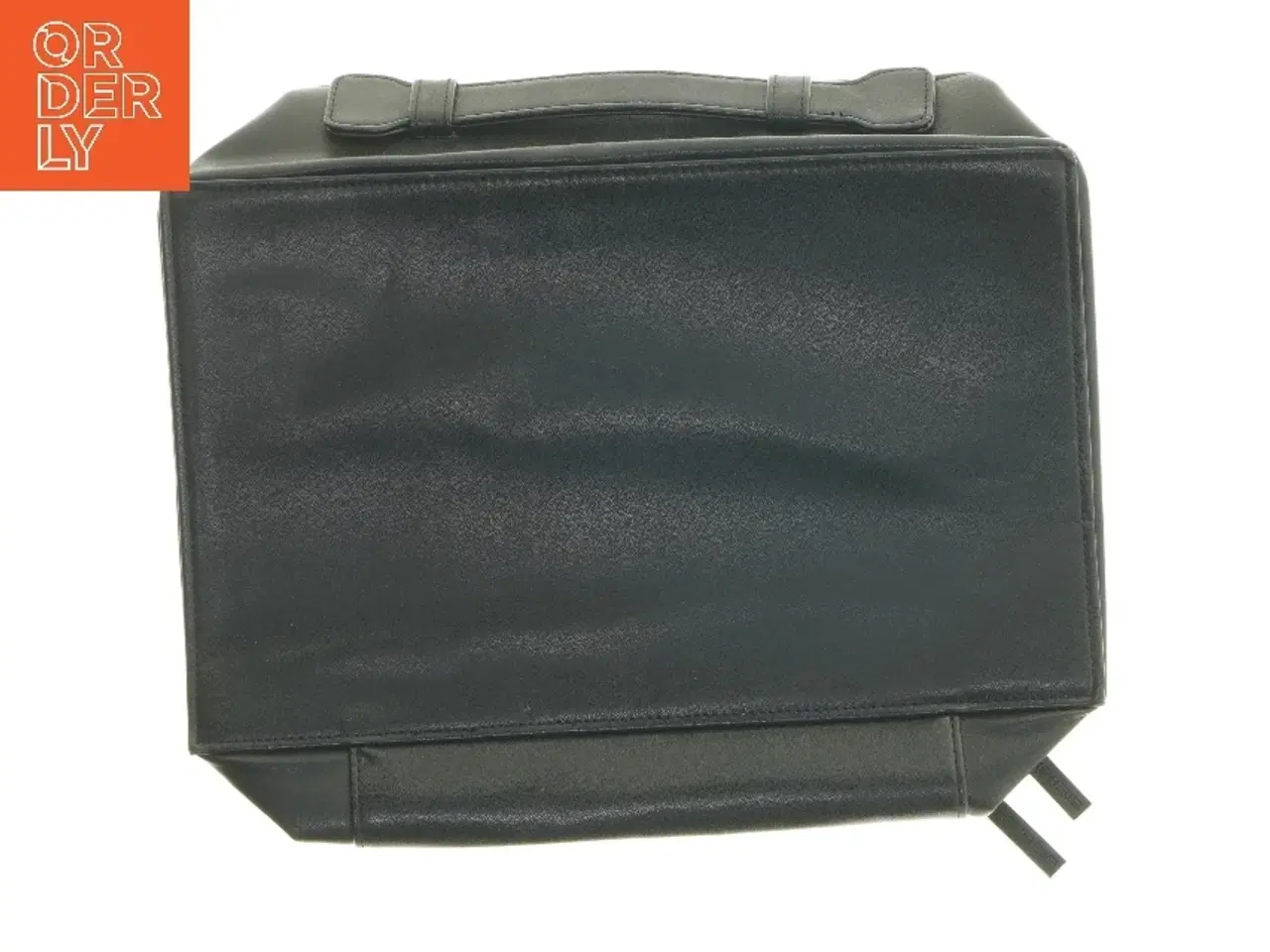 Billede 3 - Rektangulær stor make-up pung med lynlåse (str. 35x30,5 cm)