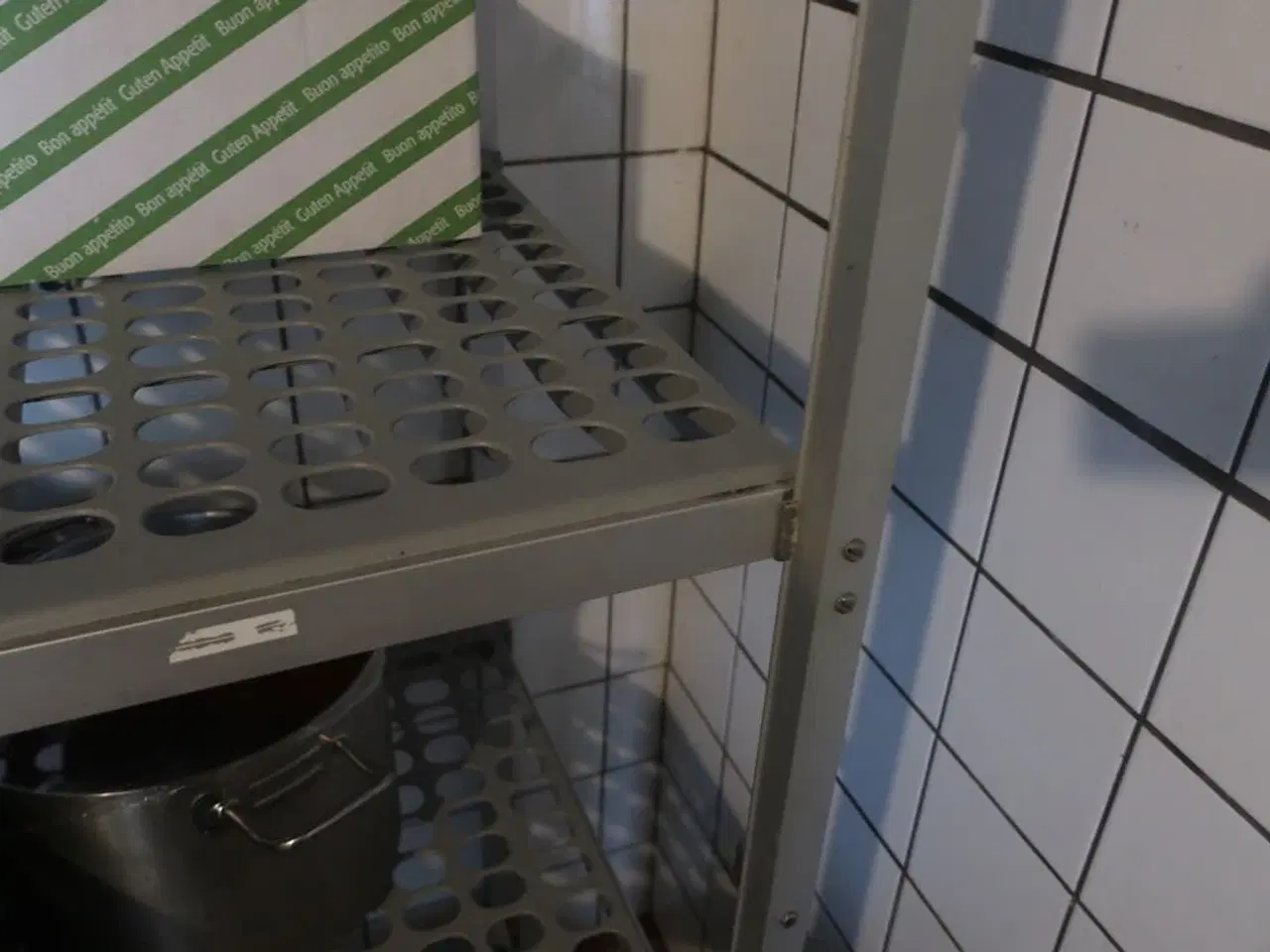 Billede 2 - 4 fag stålreoler (uden indhold)