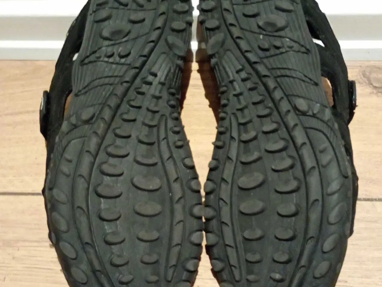 Billede 3 - Fine herresandaler med Velcro, MOLS, skind, str. 4