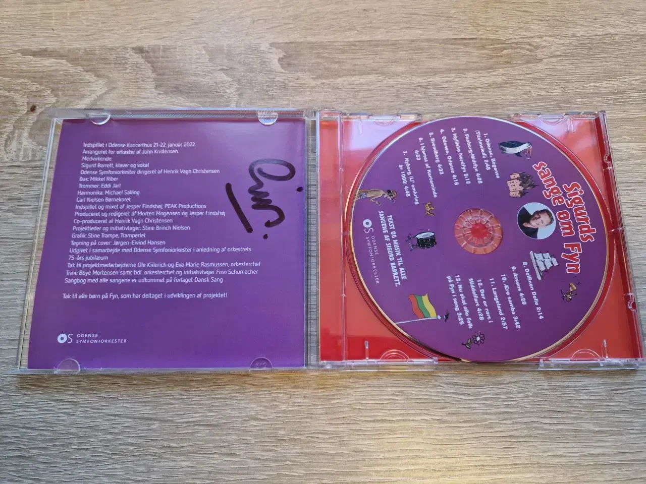 Billede 2 - Sigurds sange om Fyn (SIGNERET)