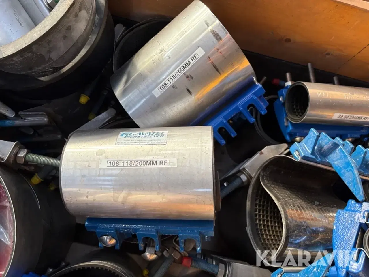 Billede 11 - Rørreperationsmuffer Eurotech og Gavatec rørsystemer 1 palle