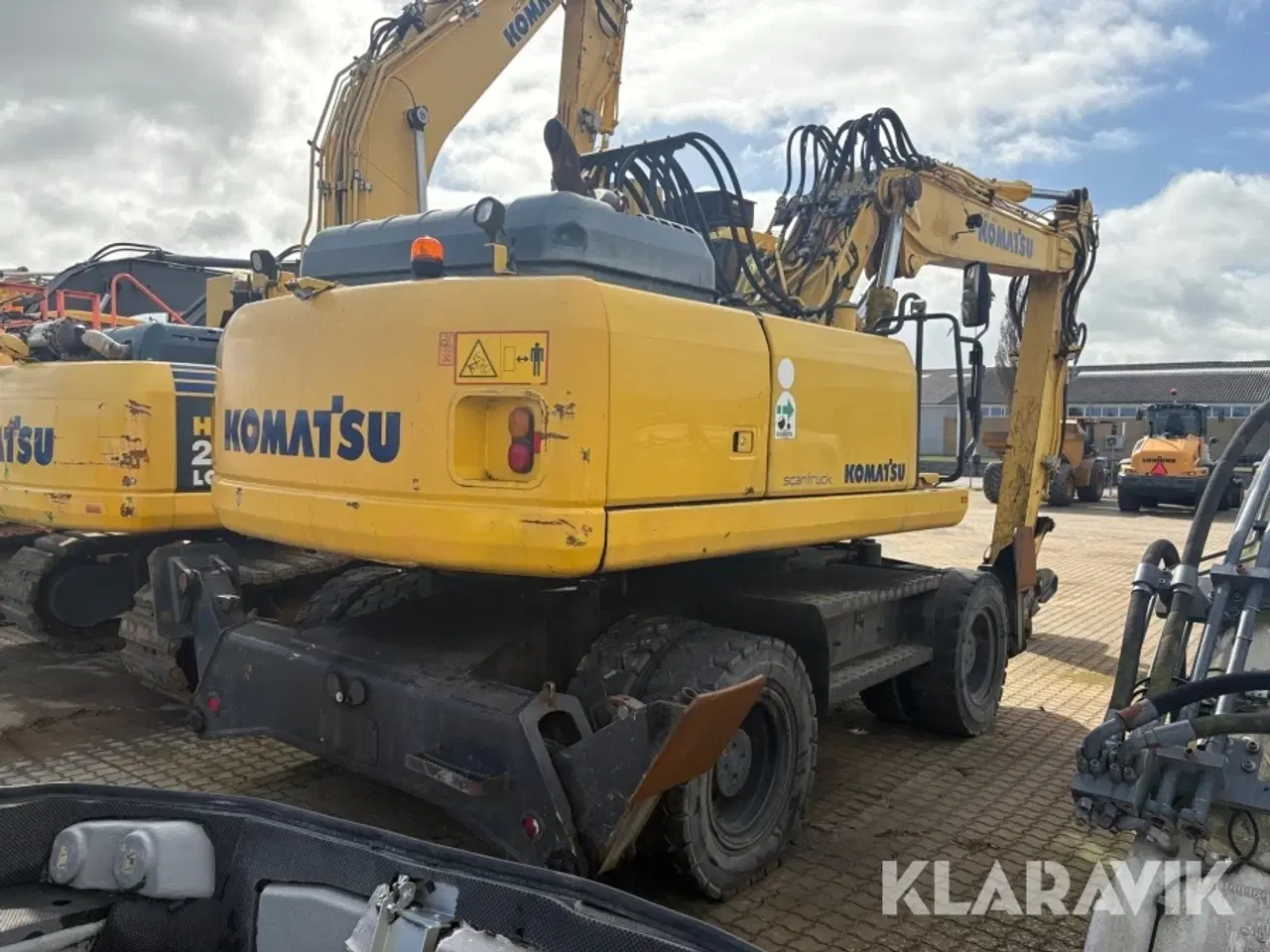 Billede 4 - Gravemaskine Komatsu PW200-7E0