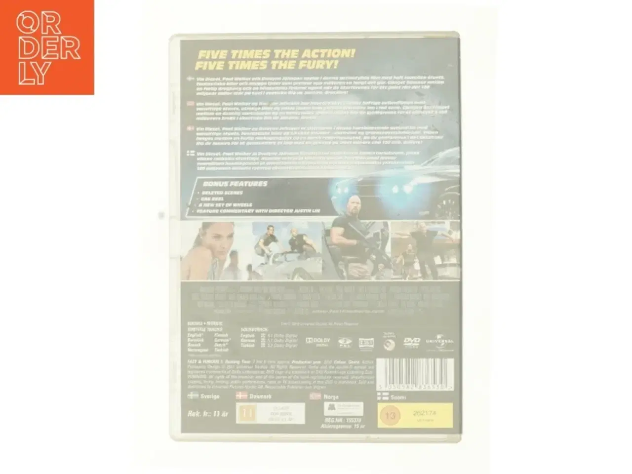 Billede 3 - Fast & furious 5 fra DVD