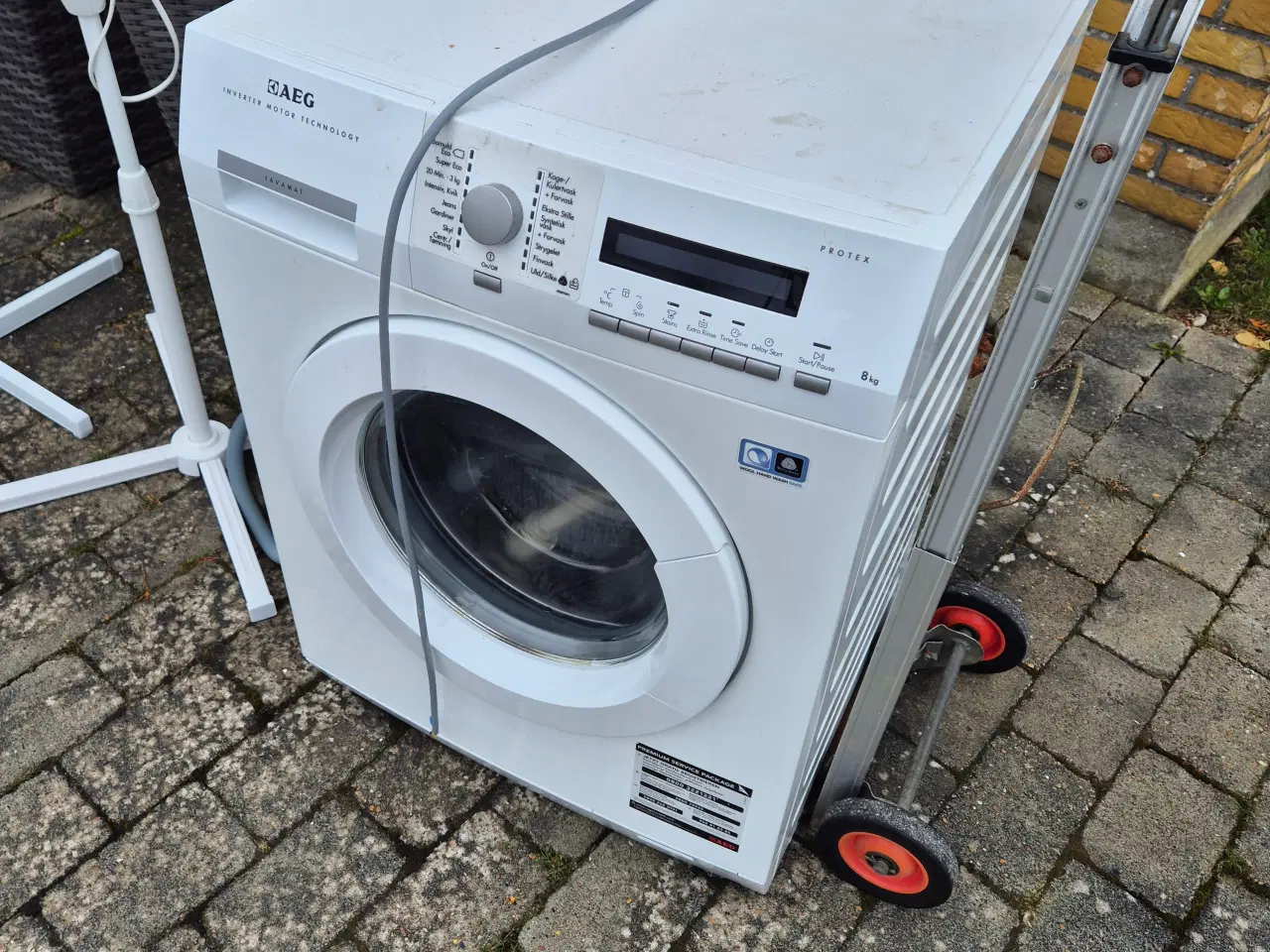 Billede 2 - AEG frontbetjent vaskemaskine hvid