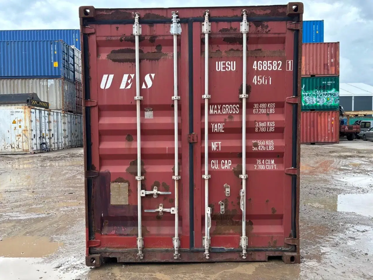 Billede 1 - 40 fods Container HC (290 Cm) - ID: UESU 468582-1