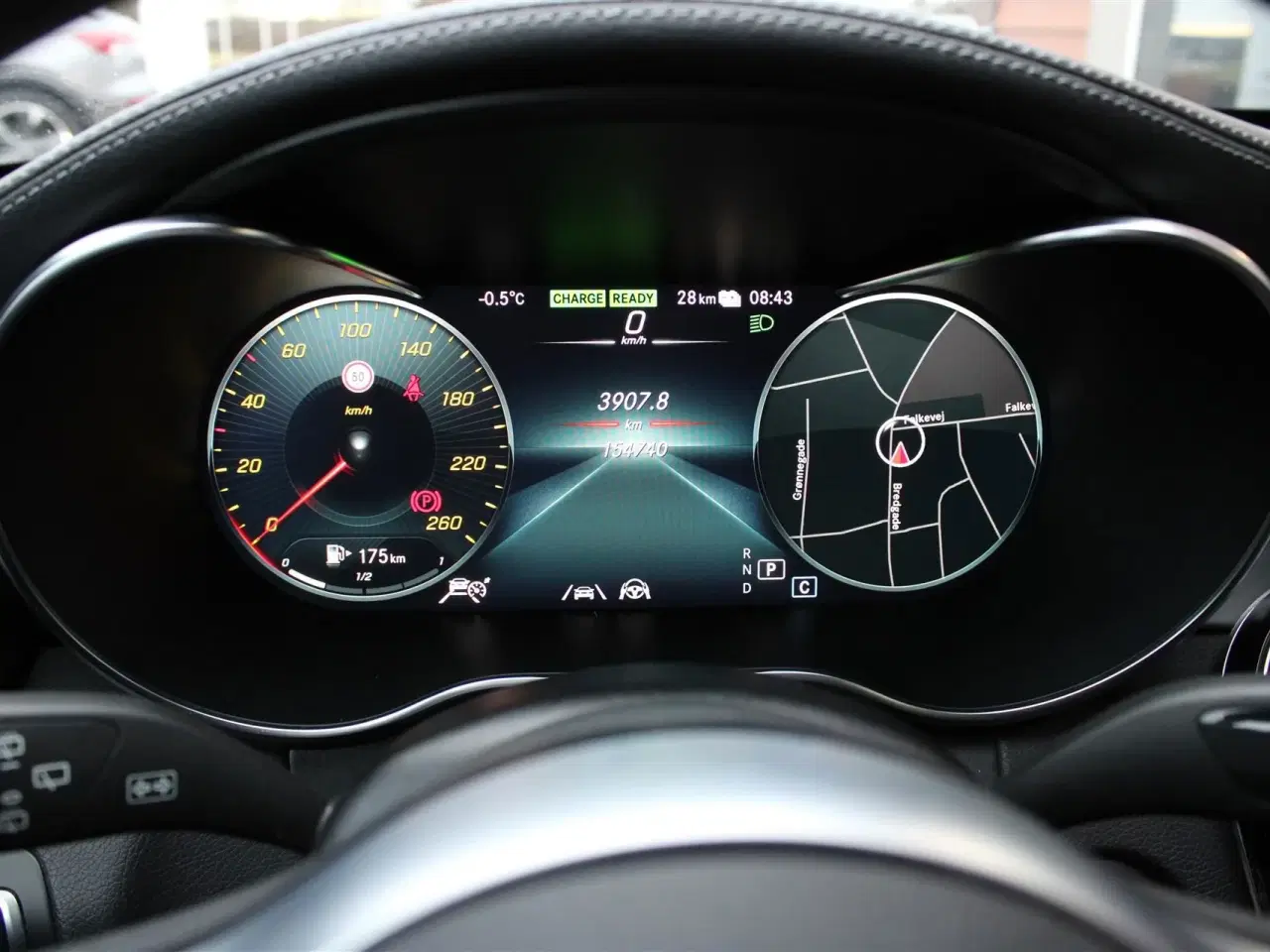 Billede 11 - Mercedes-Benz C300 de T 2,0 CDI  Plugin-hybrid AMG Line Night Edition 9G-Tronic 306HK Stc Aut.