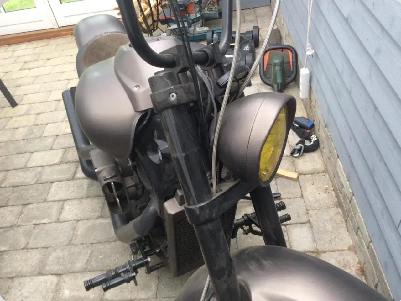 Billede 3 - Super flot costom made Motorcykel 