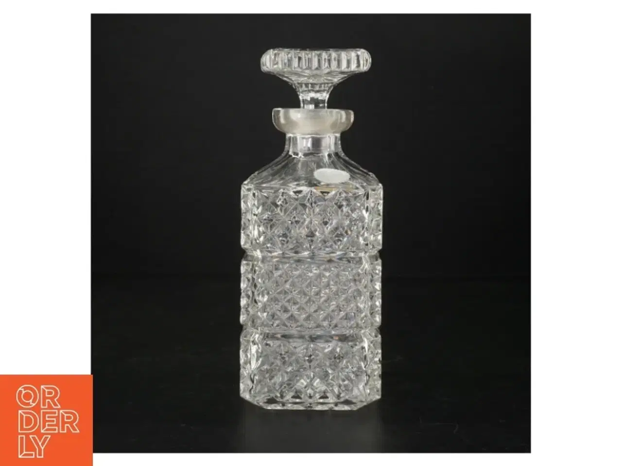 Billede 1 - Krystal whiskykaraffel (str. H 23 cm)