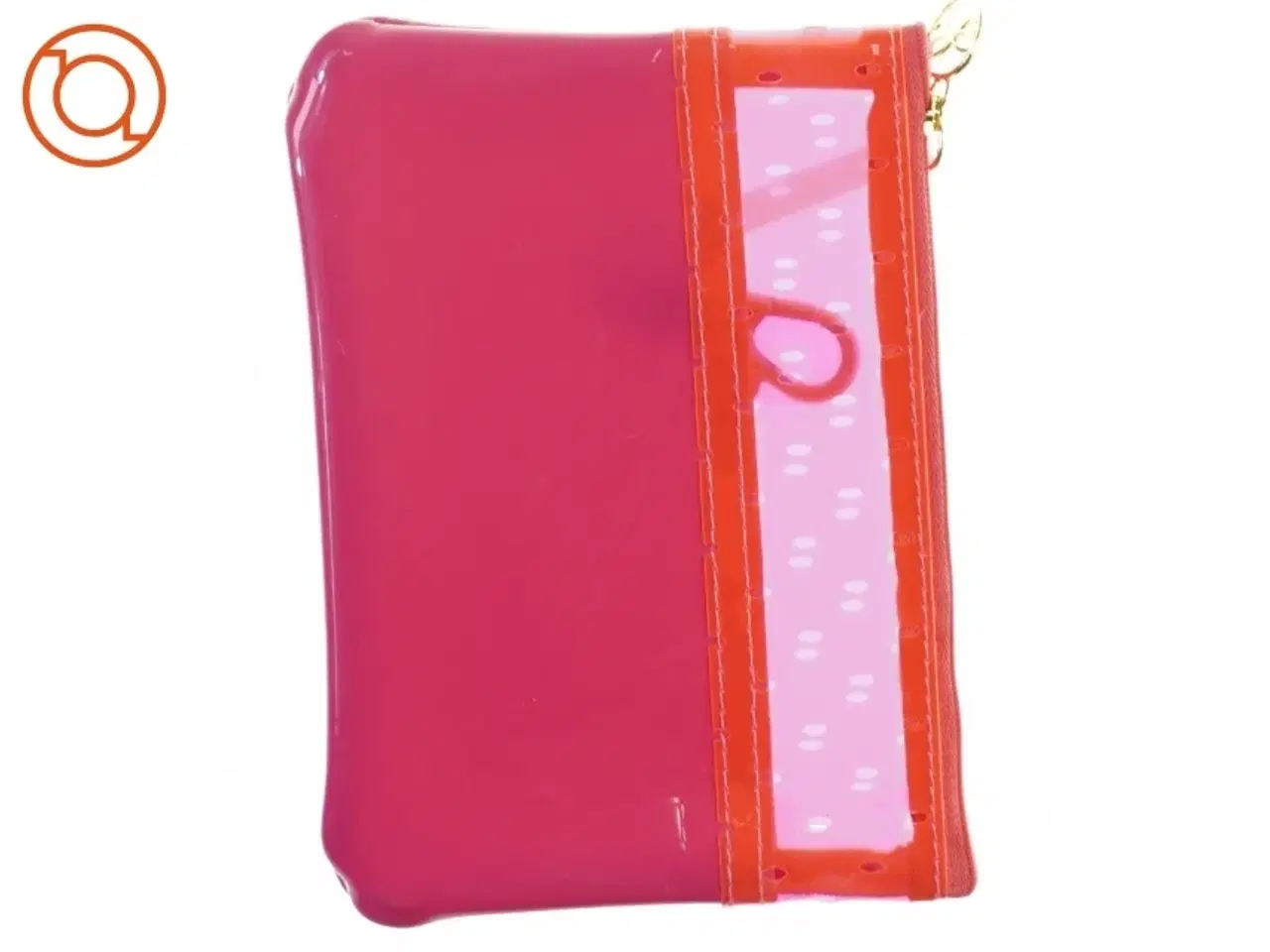 Billede 3 - Pink taskepung i plast (str. 20 x 13 cm)