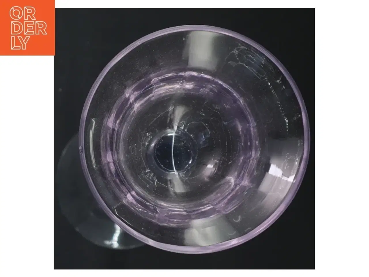 Billede 2 - Høj glasstage (str. Ø 10x35 cm)