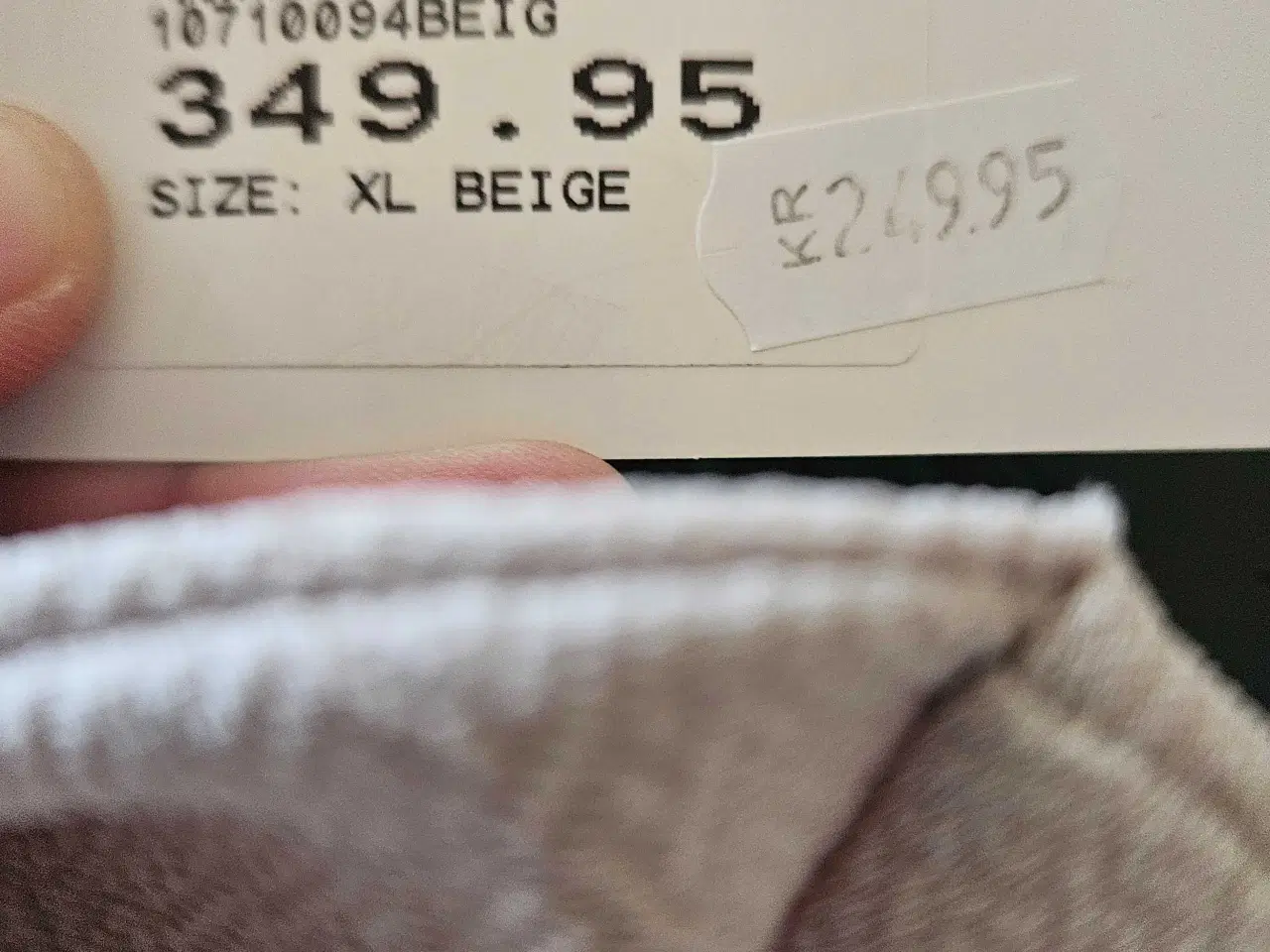 Billede 1 - CREME FRAICHE beige jakke, størrelse XL