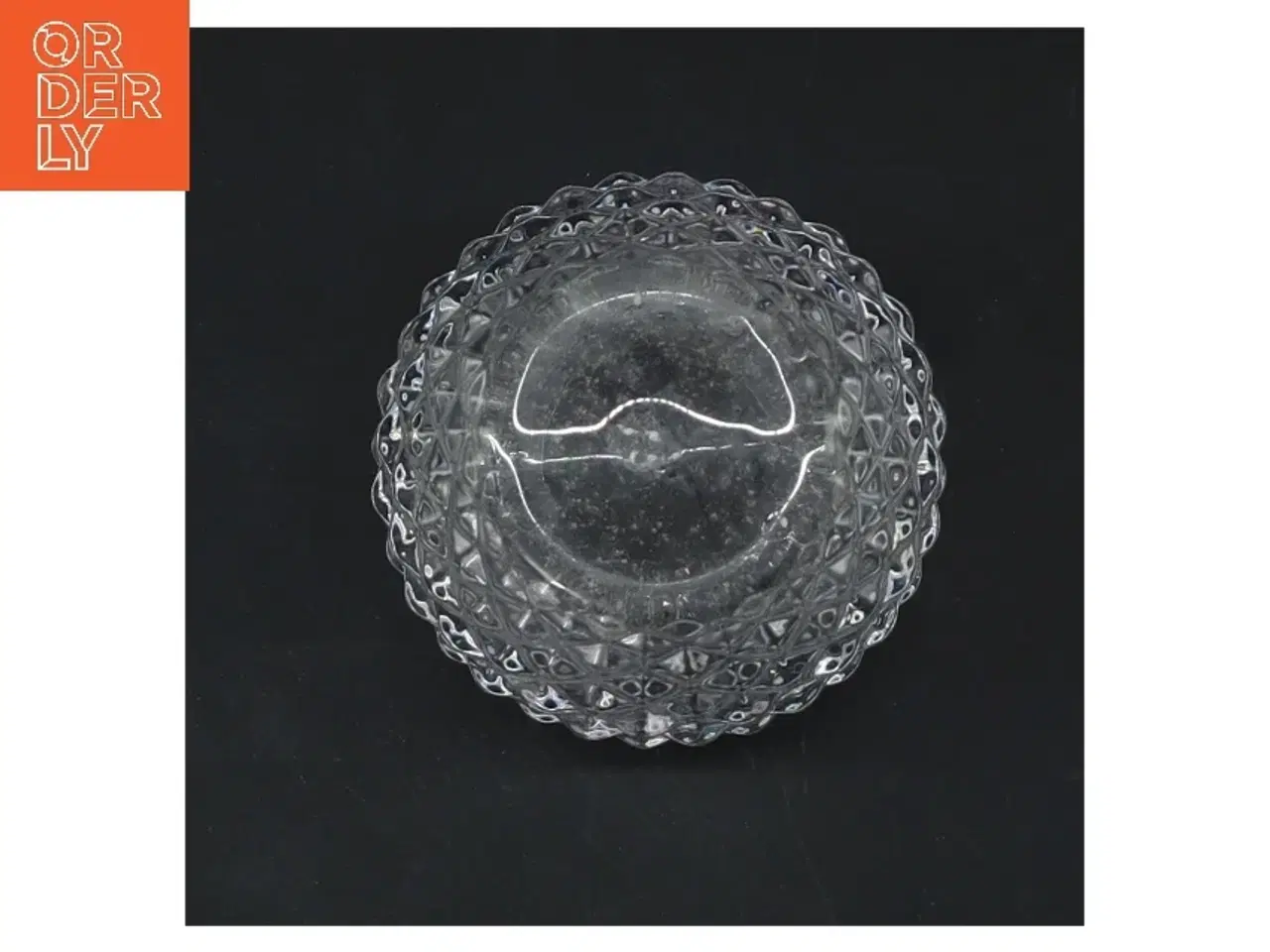 Billede 2 - Glas fyrfadslysestage (str. Ø 5 cm højde 6,5 cm)