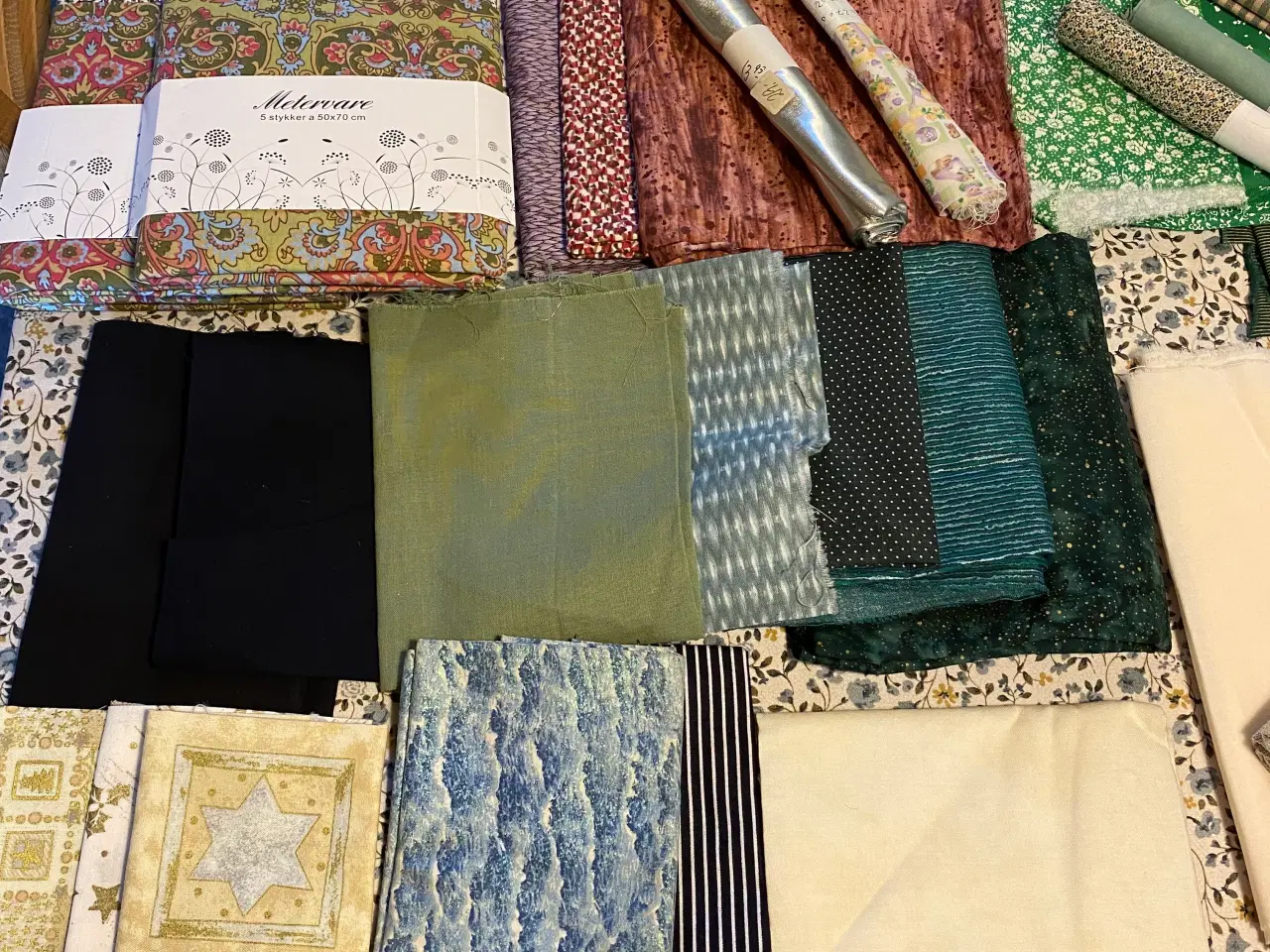 Billede 5 - Patchwork stof. 