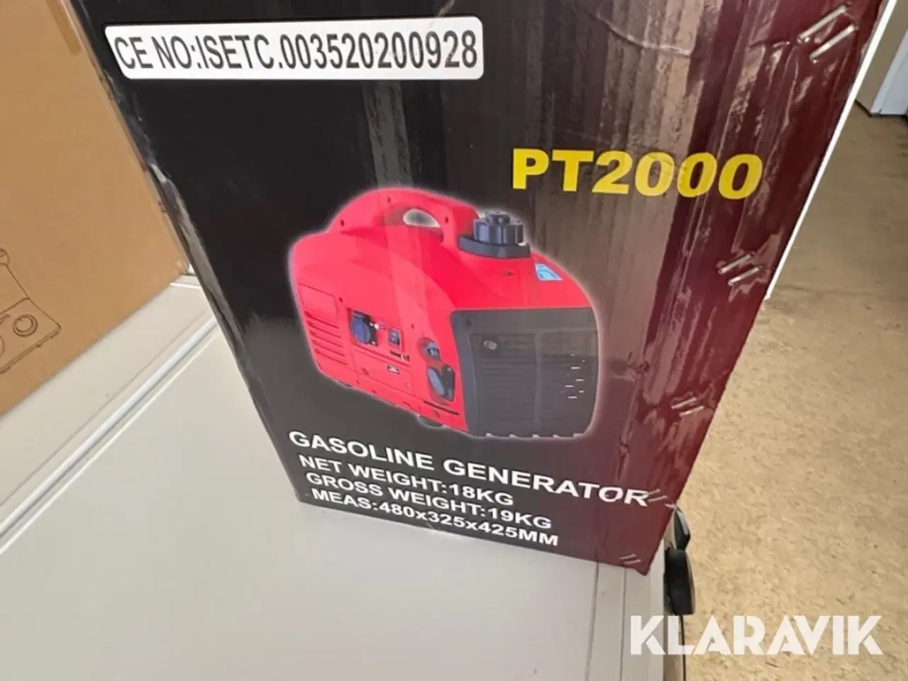 Billede 4 - Generator Powertech PT2000