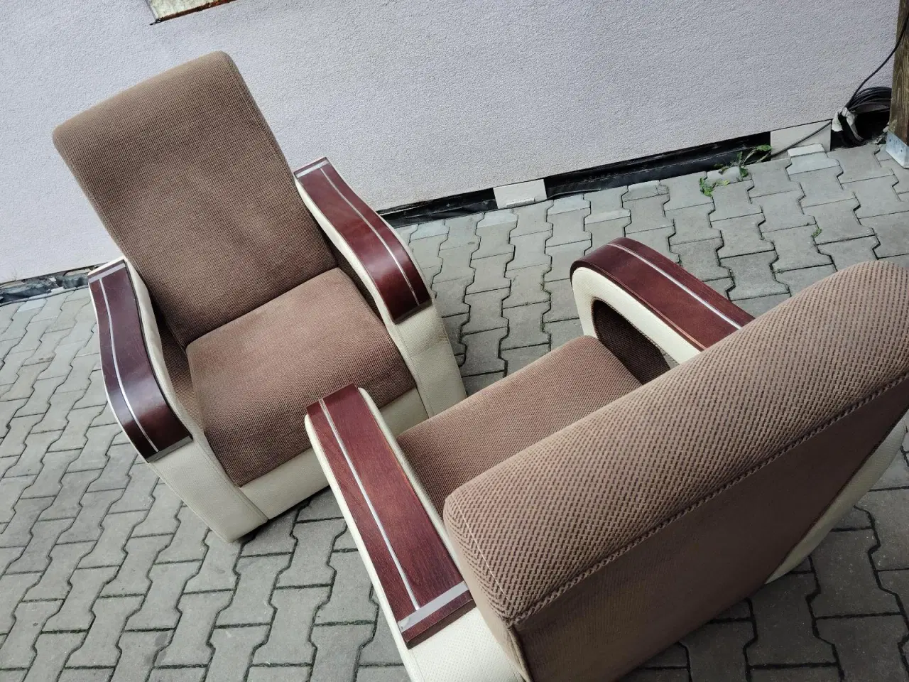 Billede 4 - "art deco" style lounge stole fra 1970/1980 erne