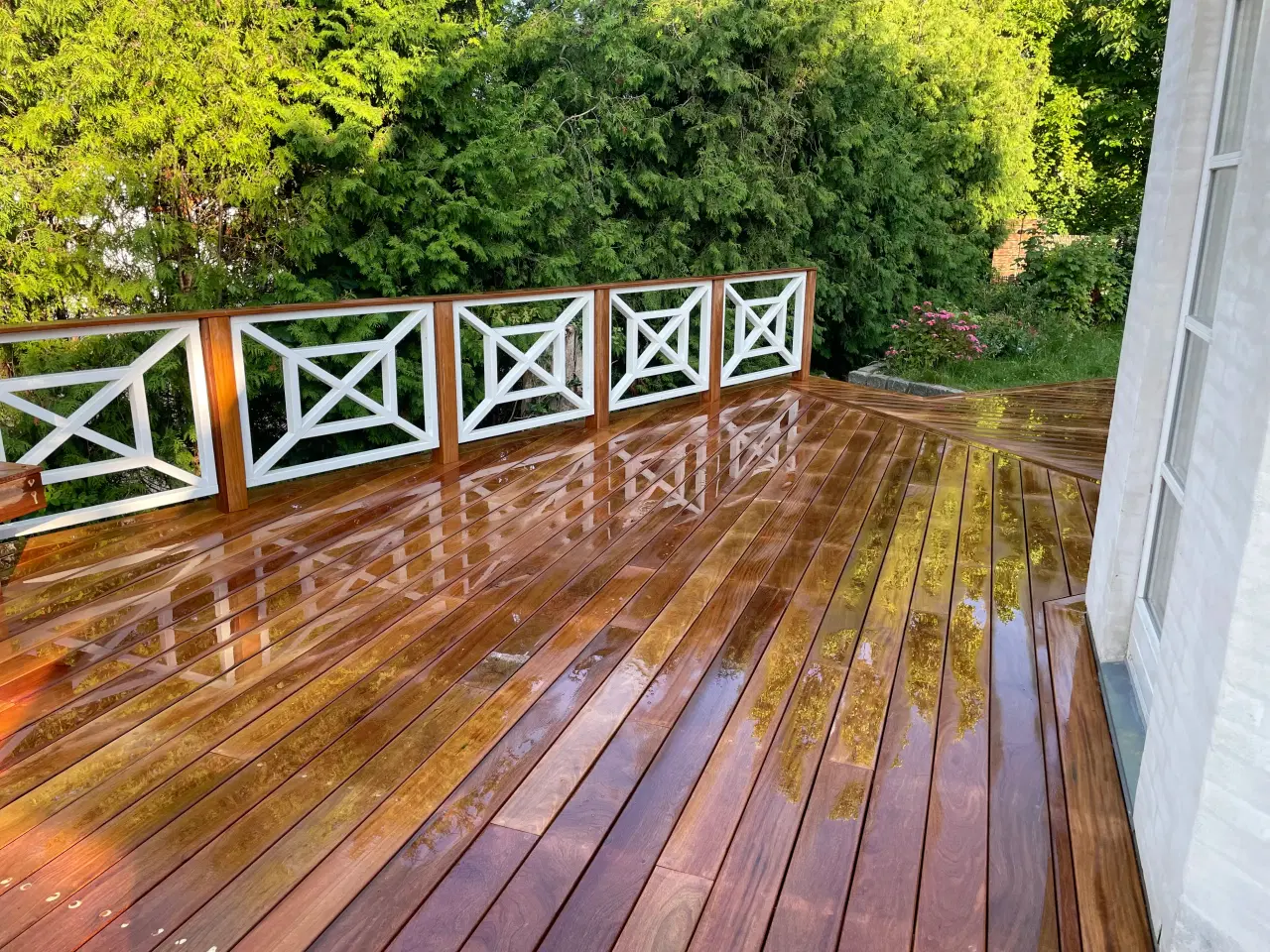 Billede 4 - Ny træterrasse – bygget korrekt fra start