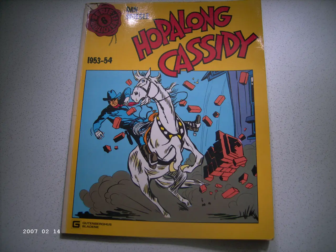Billede 1 - Hoppalong Cassedy album og bog fra 1953
