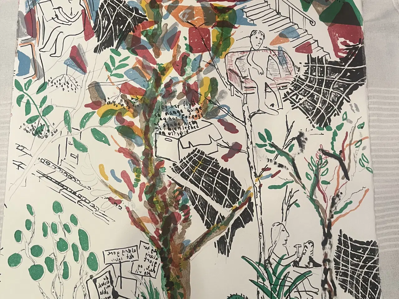 Billede 4 - 4 litografier af Kasper Bonnen