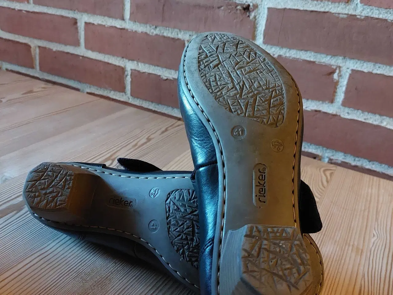 Billede 4 - Flotte Riekersko med hæl.