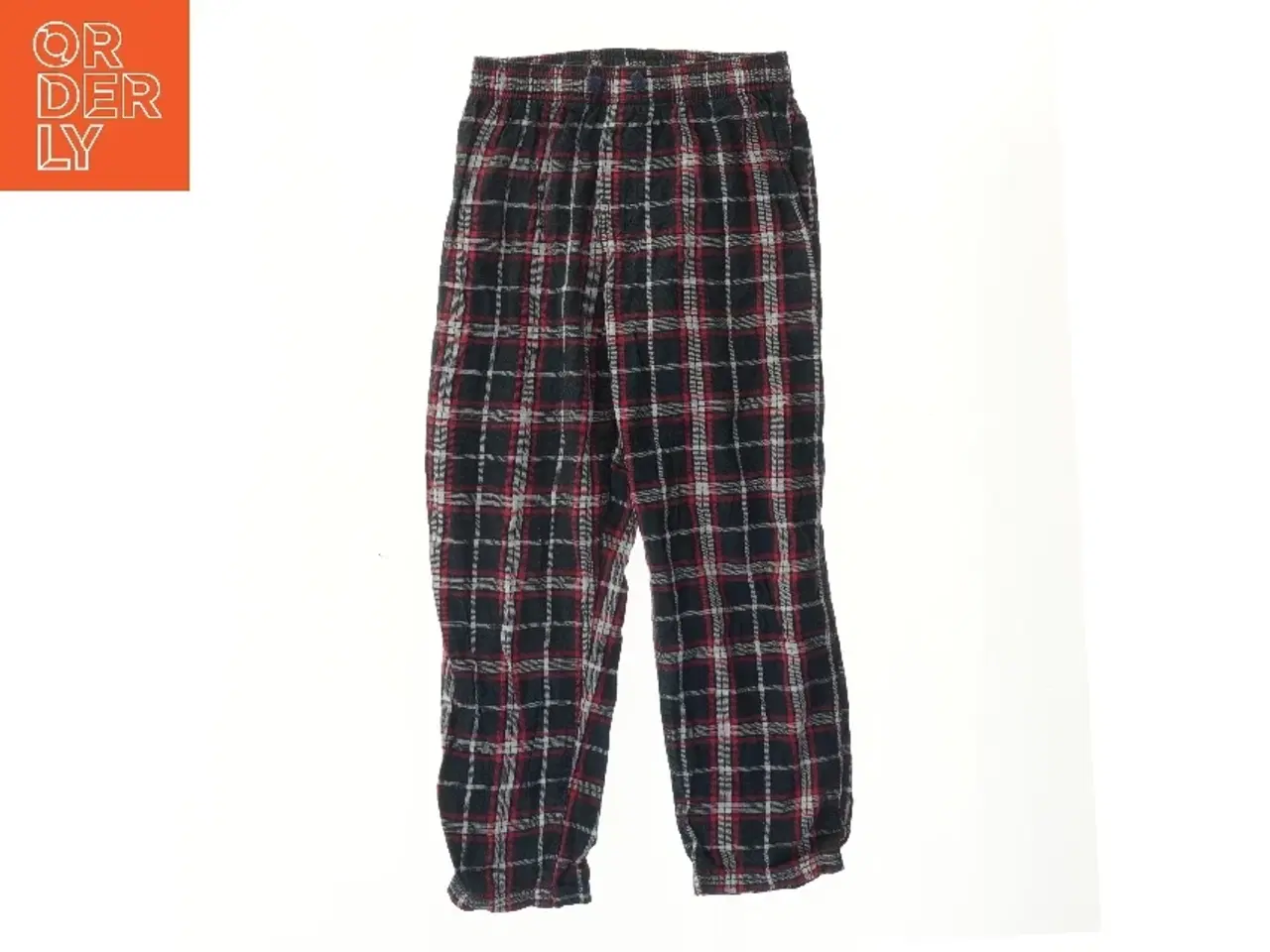 Billede 1 - Ternet Pyjamasbukser (str.  talje 30 cm, længde 78 cm)
