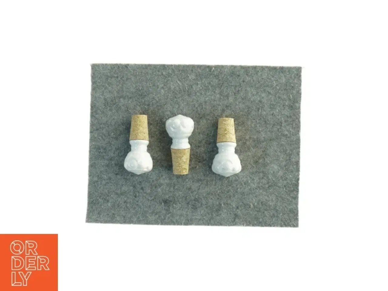 Billede 2 - Porcelæns korkpropper (str. 6 cm)