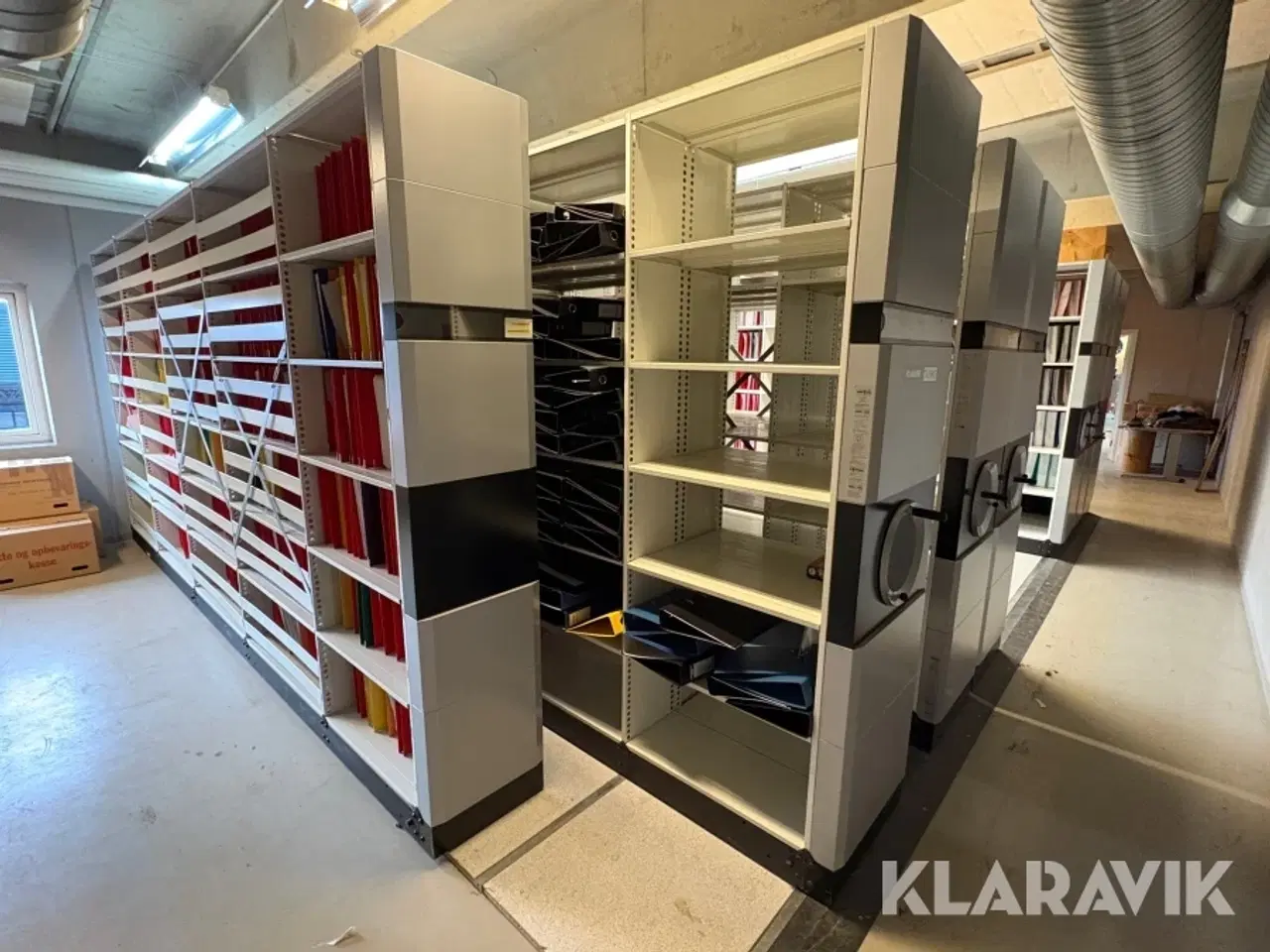 Billede 1 - Mobilt arkivsystem - 6 rækker