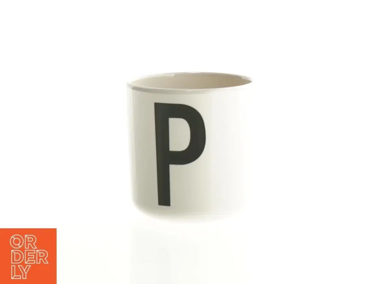 Billede 1 - Kop P fra Design Letters (str. 8 x 8 cm)