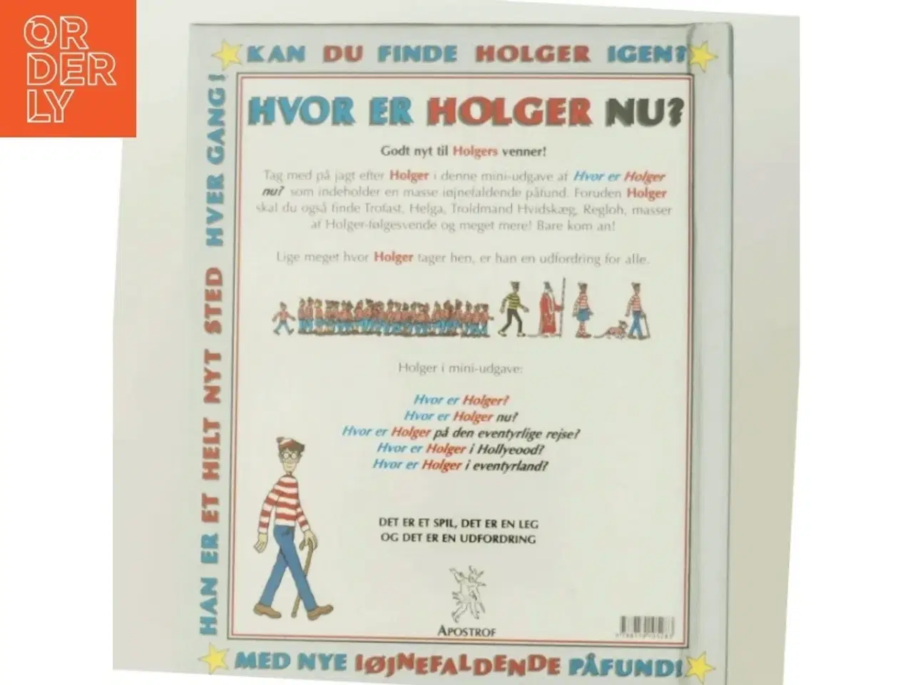 Billede 3 - Hvor er Holger nu? af Martin Handford (Bog)