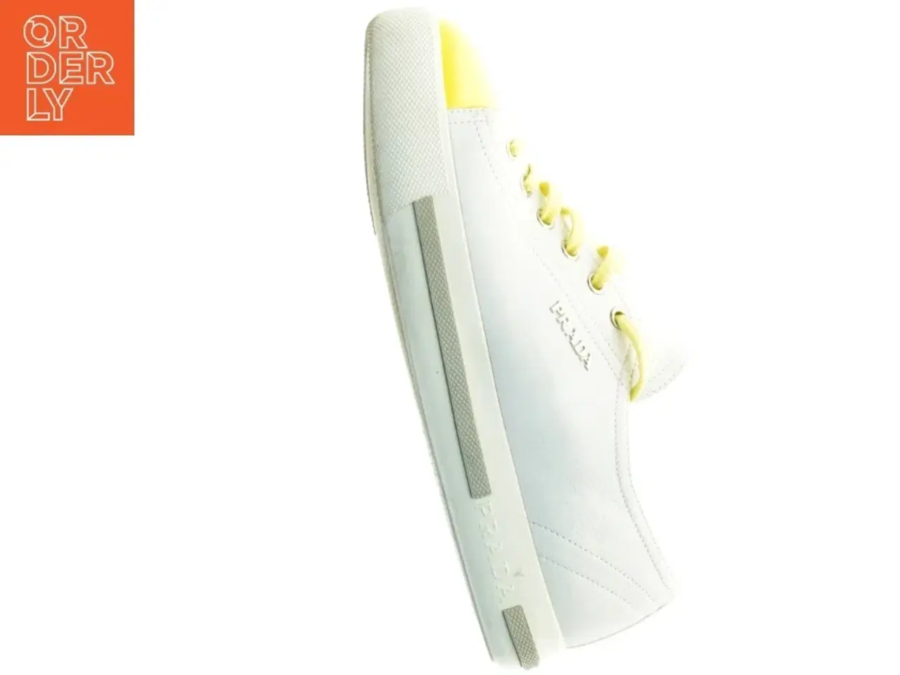 Billede 6 - Prada sneakers med gule snørebånd fra Prada (str. 37)